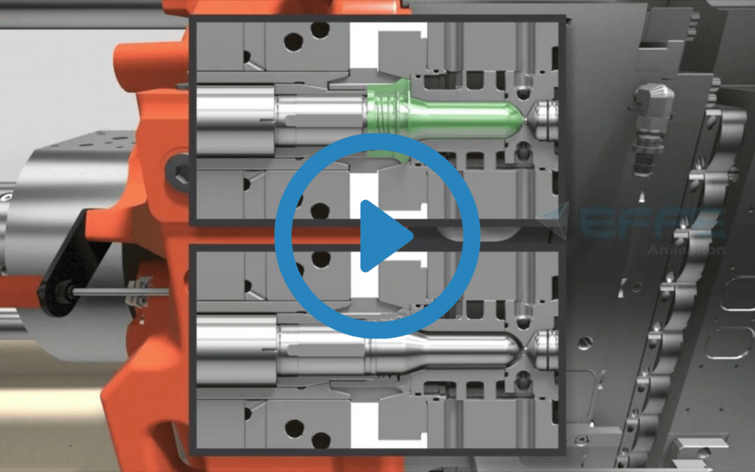 Portfolio : 3D Injection Molding Animation Production Process Video by EFFE