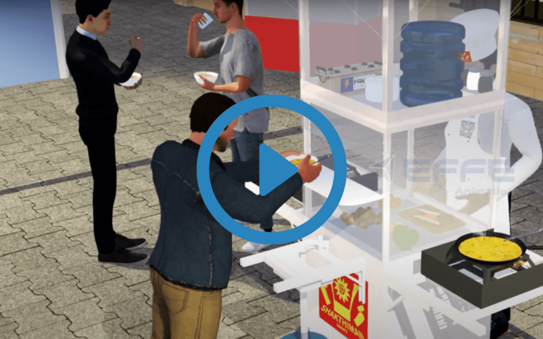 Portfolio: Explore Assembling the Mini kitchen by EFFE’s 3D Product Animation | EFFE Animation